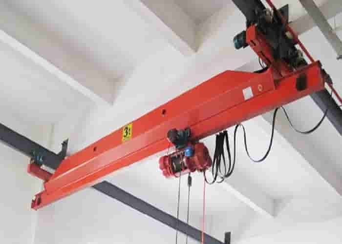 Single-girder Electric Suspension Crane Specification And PDF