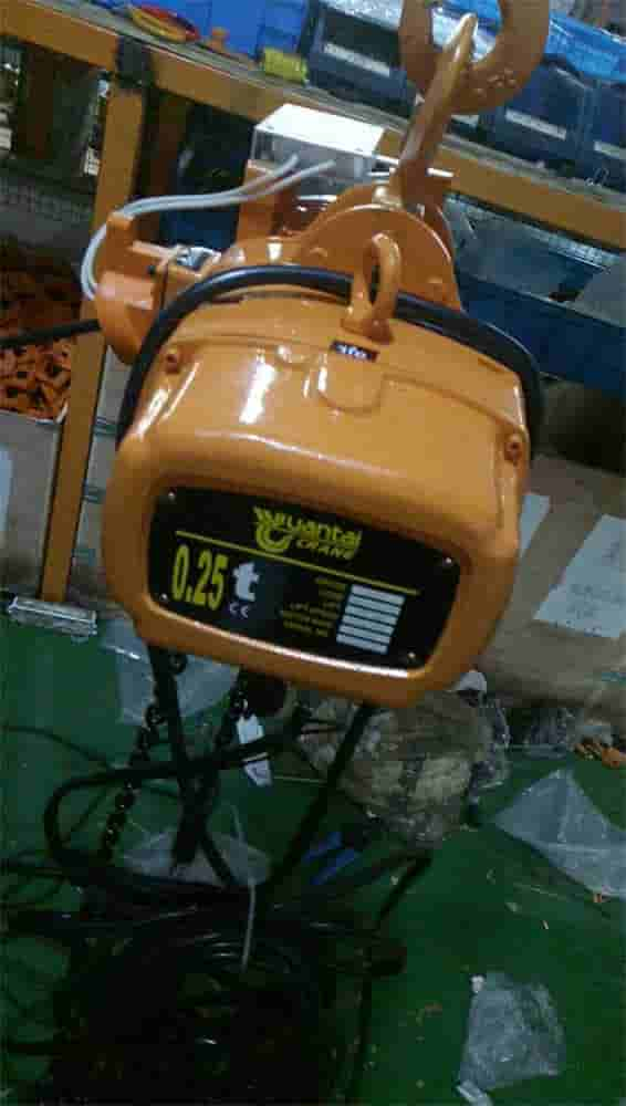 0.25 ton electric chain hoist