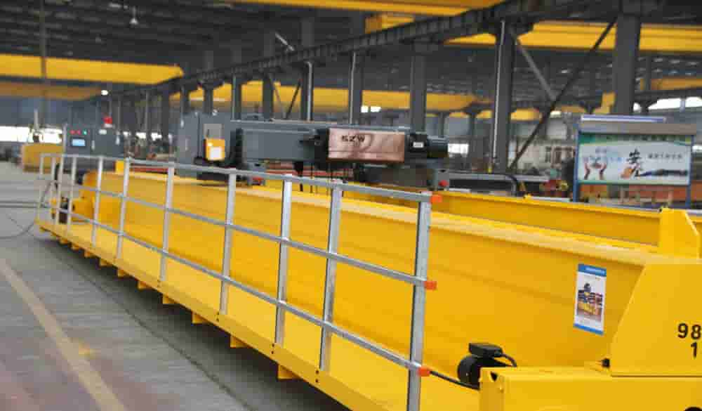 50 ton European-spec Double Girder Overhead Crane